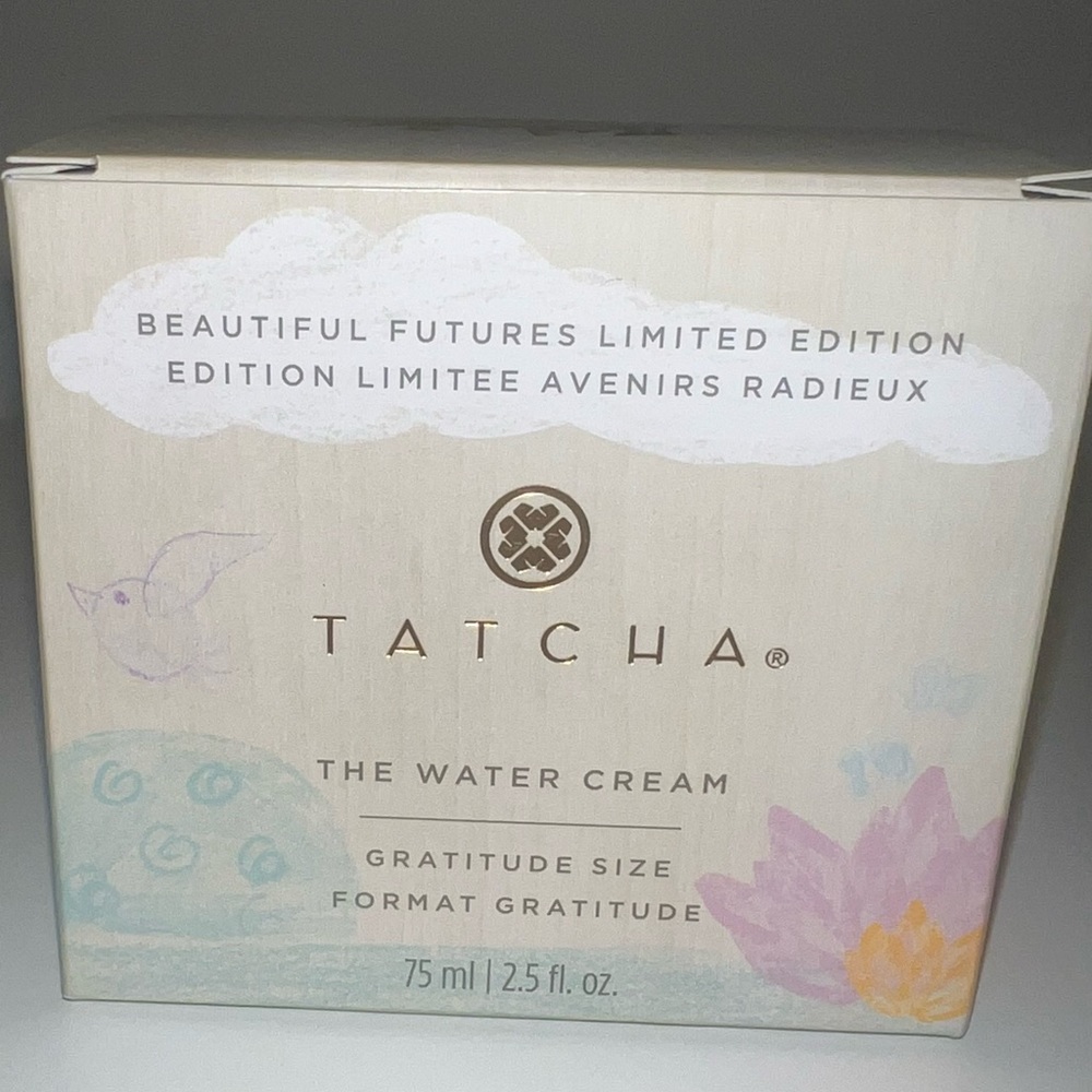 Tatcha gratitude size water cream